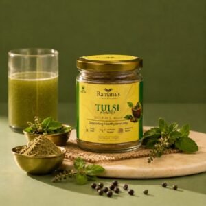 Ramana’s Tulsi Powder – 100% Pure & Natural Ayurvedic Herb | 100g